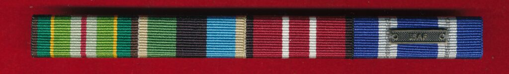 Ribbon bar, front